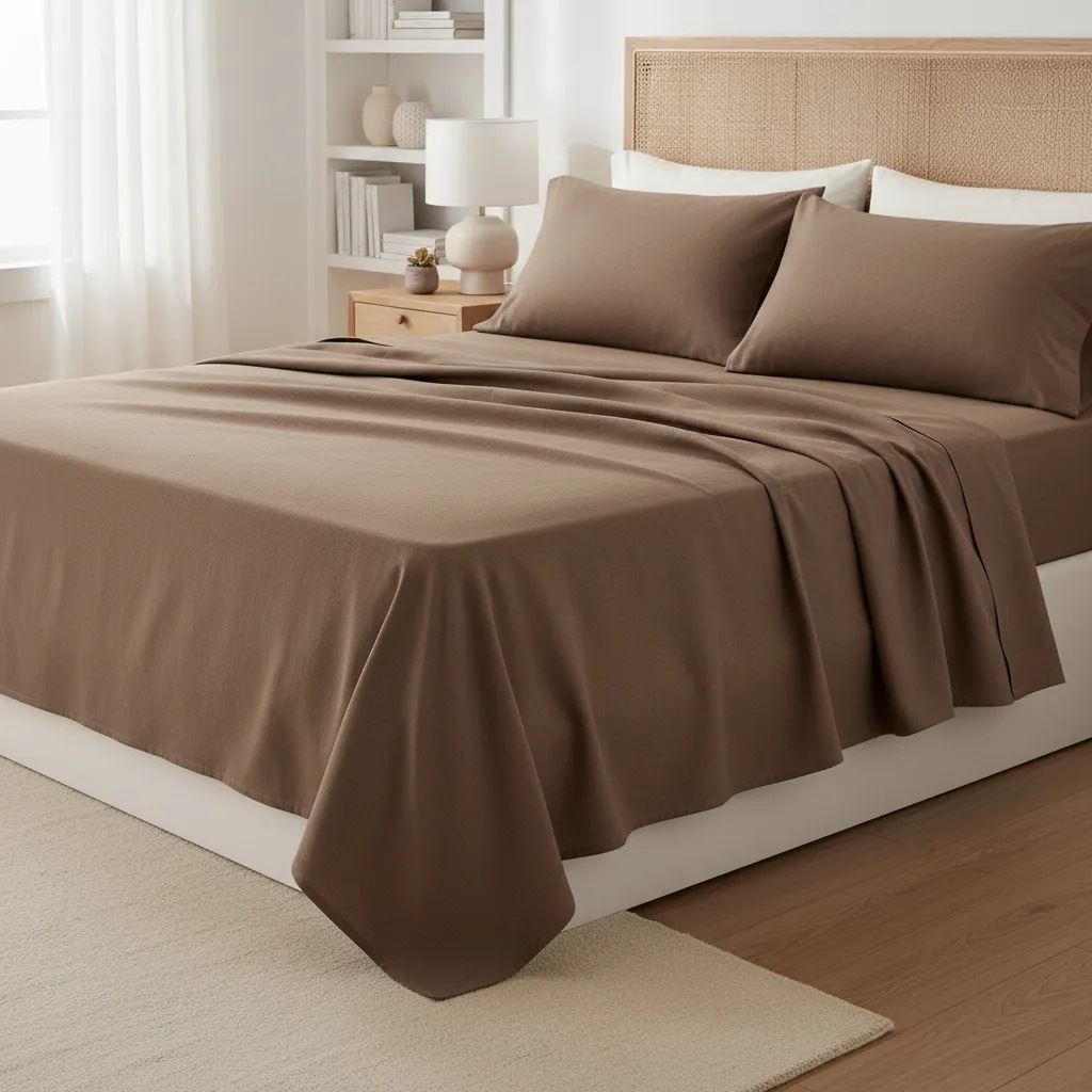 Juego de Sabanas  Algodón Premium Bramante INTERIOTEX 144 HILOS suave y fresco  INTX0020